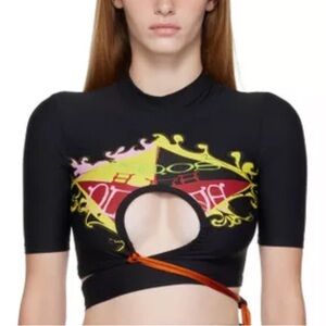 OTTOLINGER ‘La Playa’ top black